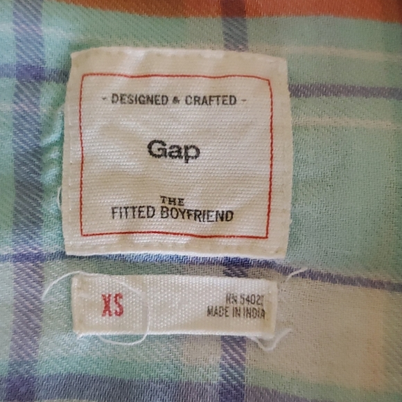 Womens GAP flannel shirt. Xs - Picture 2 of 11